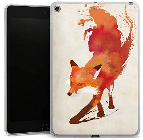 DeinDesign Coque en Silicone Compatible avec Apple iPad Mini (2019) Coque Coque pour Tablette Renard Graphique Automne