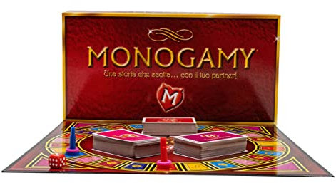 MONOGAMY Coppie Gioco da Tavolo Versione Italiana; Gioco di Coppie Pluripremiato
