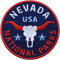 2 x Nevada USA gestickt 62 mm/Horn Hörner Büffel Amerika Western Nationalpark Reise Reiseführer/Patch Patches Aufbügler Aufnäher Applikation zum Aufbügeln Aufnähen/Club of Heroes