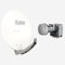 Fuba Sat Anlage 4 Teilnehmer | DAA 780 W Satellitenschüssel 80cm Alu weiß (Testergebnis: ausgezeichnet)* + Fuba DEK 417 Quad LNB 4 Teilnehmer (DVB-S2, HDTV, UHD 4K/8K, 3D) mit LTE-Störfilter