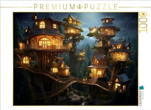 Puzzle · EIN Motiv aus dem Kalender Baumhäuser - Traumhafte Luftschlösser