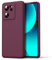 Byvuwiay Hülle kompatibel mit Xiaomi 13T/13T Pro 5G Hülle, weiche TPU Flüssigsilikonhülle, Handyhülle Stoßfest Kratzfest Schutzhülle Xiaomi 13T/13T Pro 5G Case, Weinrot