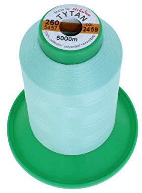 4 Rollen a 5000 Meter Nähgarn Overlockgarn Kettelgarn TYTAN 250 (2459 - mint-türkis)