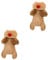 Sosoport 2St Party-Hundetuch tatsächl joggingleine Tedi Bear Jogginganzug tweddy brün mittleres Hundekostüm Winterkostüm für Haustiere Welpe Kleider Kleidung Hundemantel -Hund Vlies