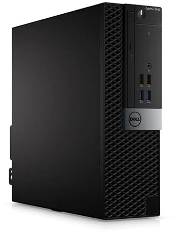 Dell, Pc Desktop Pronto All'Uso, Computer Pc Fisso Intel i5-6600 4 Core 3.3Ghz, Ram 16Gb, SSD 512Gb, Pacchetto Libre Office, Windows e Chiavetta Wi-Fi (Ricondizionato)