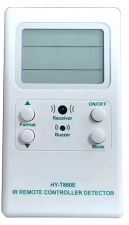 Jooehyer Universal Projector TVbox AV TV IR Remote Control Decoder Tester Infrared Control Testing Decoder AC Remote Incompatible