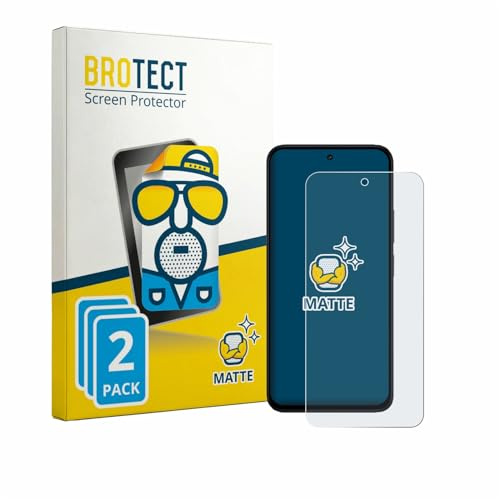 BROTECT Entspiegelungs-Schutzfolie für Xiaomi Poco M8s (2 Stück) Matte Displayschutz-Folie, Anti-Reflex, Anti-Fingerprint