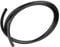 Keenso 8mm Black Fuel Pipe, 1M Long Black Universal Motorcycle Non Braided Rubber Fuel Line Hose Petrol Oil Pipe Auto and Motorcycle Parts