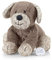 Sterntaler 6011961 Spieluhr, Stofftier Hund Hanno, Integriertes Spielwerk, Größe: M, Braun