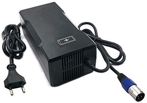 YZPOWER 54.6V 4A Ladegerät für 13S 48V Lithium-Akku E-Bike Elektro Netzteil Ladegerät mit 3-pin XLR-Anschluss