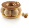 Silikomart S.r.l. Moule en silicone Truffle Crown 90 avec coupe-pâtes
