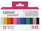 Cernit CEASS001C - Set mit 12 Farben Ofenhärtende Polymer-Modelliermasse Essentials, ideal für Bastelaktivität, Mehrfarbig, 1 Set