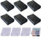 GTIWUNG 6 Stück USB Batteriehalter fur 3 x aa-batterien mit USB-Anschluss,3x1.5V AA Batteriehalter mit Schalter und Abdeckung,4,5V Kunststoff Batteriehalter Gehäuse mit USB Buchse und EIN/AUS Schalter