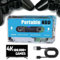 WAXCMXYH Pocket Super Console Cassette, 500G Pocket Plug Play Video Multilingue Game Stick 60000+Giochi, Retro Disk Gaming Console Cassette Supporto 70 Simulatore, Hdmi 4k Gaming Stick