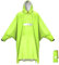 ANYOO Wasserdichter Regenponcho Winddichter Regenmantel mit Seitlichem Reißverschluss, Leichter Regenjacke mit Verstellbaren Ärmeln für Outdoor Wandern Radfahren, Einheitsgröße, Grün Gelb