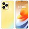 Téléphone déverrouillé, Écran de 6,3 pouces, smartphone 4G - LTE FDD TDD, double caméra, 2GBRAM, 16GBROM, extension 128GB, double carte SIM, convient aux utilisateurs débutants (3, gold)