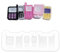 Silicone Epoxy Resin Phone Keychain Shaker Molds Jewelry Accessories Handmade Keyring Pendant for Enthusiasts