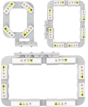 Sew Tech Stickrahmen für Brother SE600 SE400 SE625 SE425 PE550D PE540D PE535 PE525 PE500 Innovis Babylock Brother Stickmaschinen-Reifen (3-in-1-AMK)