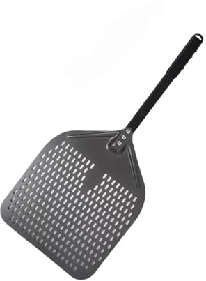 8 9 Inch Long Pizza Peel Set Adjustable Shovel Baking Tool Kitchen Utensils Nonstick for Oven(Bk 12 inch 70cm)