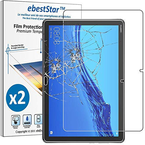 ebestStar - Verre Trempé x2 pour Huawei MediaPad T5 10.1, Vitre Protection, Film Anti Casse, Anti Rayures, Sans bulles