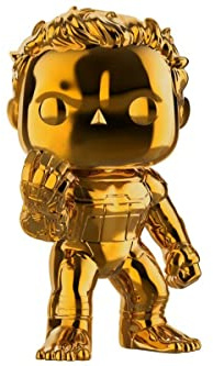 POP Funko Marvel Avengers Endgame 499 Hulk Orange Chrome (no Sticker)