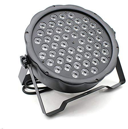 WUPYI2018 Projecteur LED RGBW PAR 64 DMX 512 - Projecteur de scène - Projecteur à effet disco 162 W