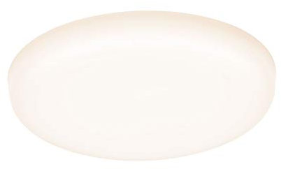 Paulmann 92387 panneau LED spots encastrés Veluna VariFit IP44 Blanc chaud 75 mm rond incl. 1x4,5 watts plafonnier Satin éclairage de plafond plastique éclairage de salon 3000 K
