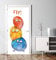 MyMaxxi - Tür bekleben mit Türtapete Türposter Türfolie Selbstklebend 90x200 Bunte Vögel Cartoon - Tür verschönern mit Türfolie - Türaufkleber Mädchen und Junge
