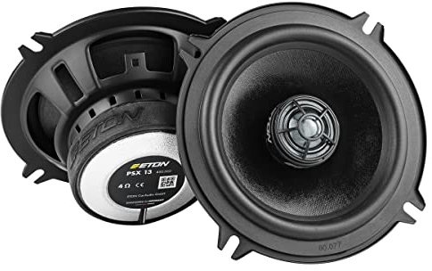 ETON PSX 13: Hochwertiger 13 cm / 5 Koaxial Lautsprecher fürs Auto, kompaktes Koax System für Armaturenbrett, Türen, Heckbereich, hoher Wirkungsgrad, geringe Einbautiefe, 100 Watt