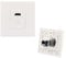 N+B CAT6 Gigabit Network Socket, Ethernet HDMI+RJ45 LAN Cable Faceplate Networking Port Face Plate Wall Socket Box for Ethernet Cable Installation Female to Female Internet Outlet 86x86mm