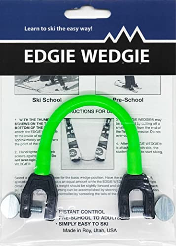 Edgie Wedgie Kinder-Ski-Spitzen-Anschluss (grün)