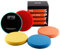 Tampone di Lcidatura, SPTA 5 Pezzi 80mm Pack Set Tampone Spugna Lucidatura, Kit per Lucidatrici Auto, Lucidatrice Spugna Lucidatura Pad, per Auto Bellezza Pulizia