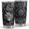 Wikinger-Tasse, 590 ml, Wikingergeschenke für Männer, Wikinger-Geschenke, Edelstahl, isoliert, für Kaffee, Reisen, Trinkbecher, Geschenk für Geburtstag, Weihnachten