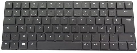 RTDPART Clavier pour Ordinateur Portable pour Razer Blade 15 Advanced 2019 RZ09-0301 RZ09-03017 RZ09-03017F02 RZ09-03018 RZ09-03018F02 RZ09-03018F52 France FR Noir sans Cadre Nouveau