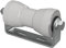SUPROD Polyurethan Kielrolle mit Halter Sliprolle Bootstrailer Sliphilfe verzinkt 160 mm, grau