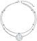 DAOCHONG Sigil of Lilith Schicht Fußkettchen für Frauen S925 Sterling Silber Perlen Charm Fußkette Boho Strand Doppelschicht Fußkettchen Armband Verstellbar 22,86 cm + 3,81 cm