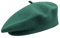 NOKDAL Französischen Beret Damen Wolle Baskenmütze Barrett Mütze Klassishe Basken Mütze Mode Barette Mütze Dunkelgrün KüNstler WintermüTze Barett Franzosen für Frühling Herbst Winter58cm