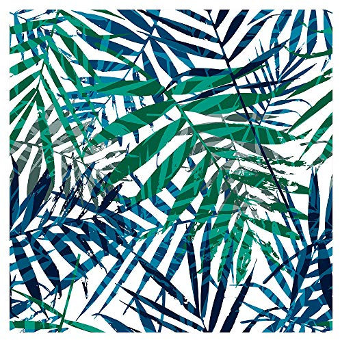 murando imperméable Papier peint intissé Tropical feuilles motif de plante10 m Décoration Murale Poster Tableaux Muraux Tapisserie Photo Panneau décoratif sur le mur Trompe l'oeil b-B-0311-j-a