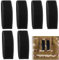 Hyxodjy 6 Stück Klett-Kabelbinder，Molle Zubehör Klett Kabelbinder Patches Klett Militär Zubehör für Taktischen Rucksack Velcro Strips Molle Gurte Molle Tasche Zubehör für Taktische Westen