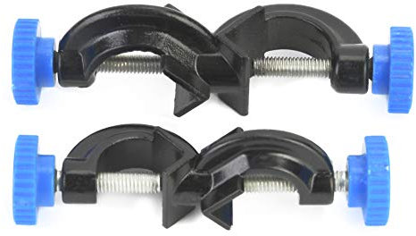 Abrazaderas Para Vasos De Laboratorio, 2 Piezas Soporte Universal Para Abrazadera Cruzada De Laboratorio Soportes Para Abrazaderas De Laboratorio Soporte Para Laboratorio Abrazadera Cruzada Rociada De