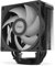 NOX XTREME PRODUCTS HUMMER H-500 Disipador CPU con pantalla digital con temperatura, compatible con Intel&AMD, ventilador 120mm PWM, 4 heatpipes cobre y aluminio, color negro