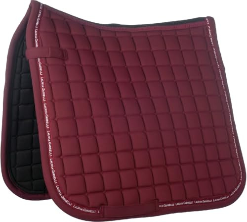 HKM Livigno Sportive Saddle Cloth Bordeaux Pony Dressage