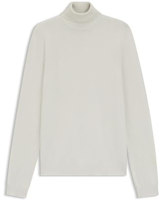 HUGO Herren San Thomas-M Regular-Fit Rollkragenpullover aus Schurwolle