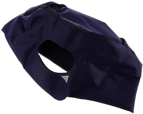 Artibetter Gefrierfähige und Mikrowellengeeignete Kühlhaube aus Blauem Gewebe für Nacken und Kopf mit Hot And Cold Therapie und Leicht zu Reinigender Oberfläche