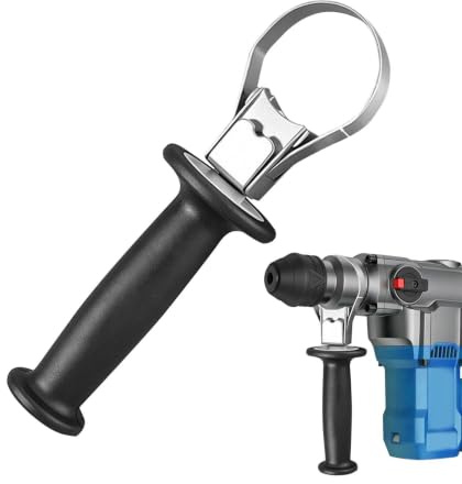 Generisch Adjustable Hammer Drill Handle - 60-65mm Auxiliary Front Grip