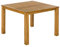 MERXX Tisch, Natur, FSC Akazienholz, 110x110x75cm, quadratisch