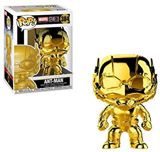 Funko Pop! Bobble: Marvel: Studios 10: Ant-Man (Chrome)