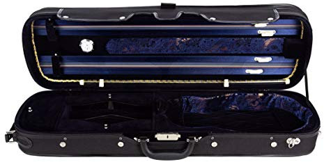 Geigenkoffer Holz Lord 4/4 navy blue M-Case