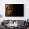 XIANGPEIFBH Klassische Buddha Leinwandbilder Buddhismus Wandkunst Leinwanddrucke Buddha Gesicht Wandbilder für Wohnzimmerdekoration 70x100cm (28 x39) Ungerahmt