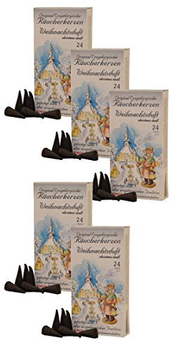 Knox Räucherkerzen 24 Stück (5X Weihnachtsduft)